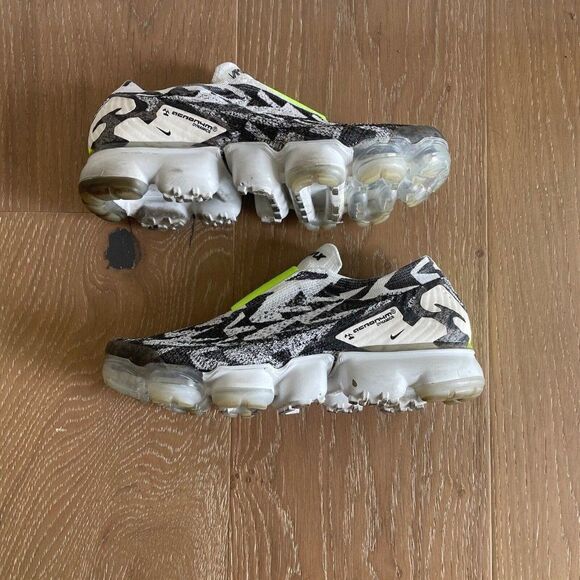 Nike Air VaporMax MOC 2 x Acronym Mens 5.5 Light Bone VNDS Off‎ White Kith main image 5